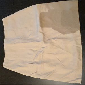 Vintage tan mini skirt